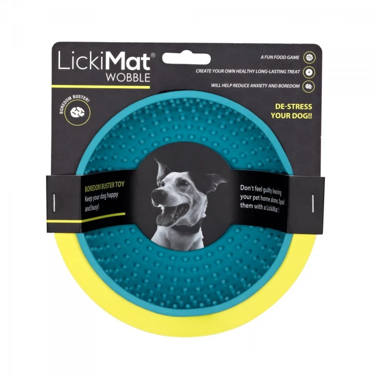 Mata LickiMat® Wobble™ turkusowa