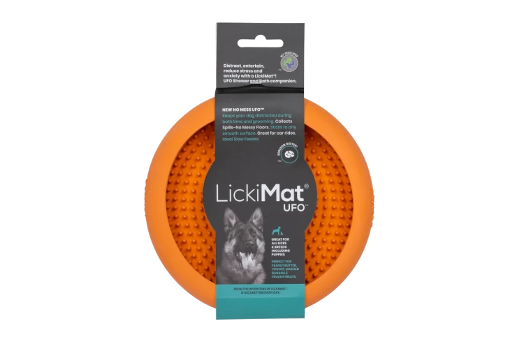 Mata LickiMat® UFO™ pomarańczowa