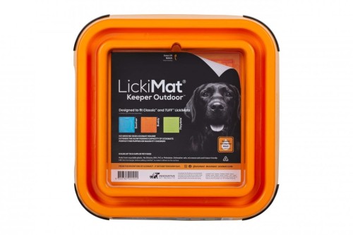 LickiMat® Outdoor Keeper™ pomarańczowy