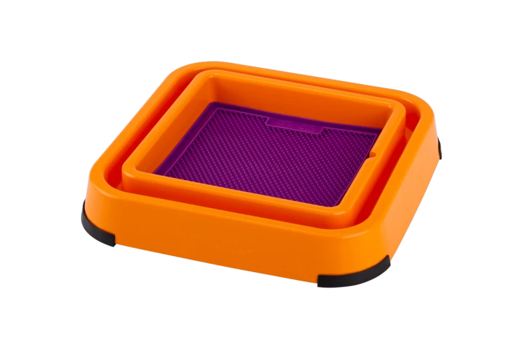 LickiMat® Outdoor Keeper™ pomarańczowy