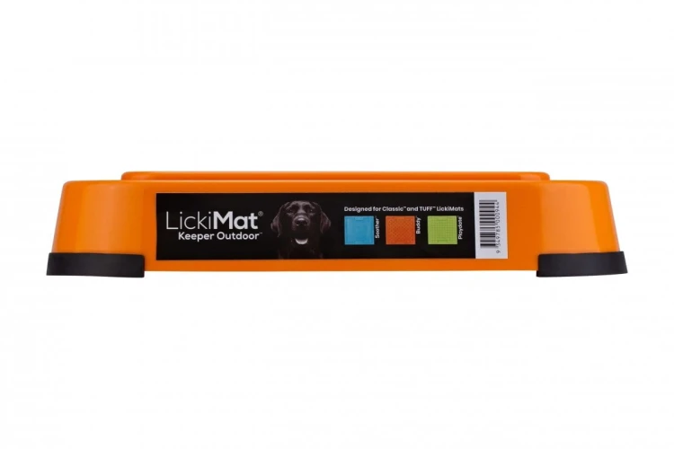 LickiMat® Outdoor Keeper™ pomarańczowy