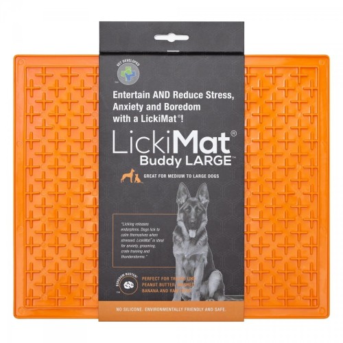 Mata LickiMat® Classic Buddy™ XL pomarańczowa