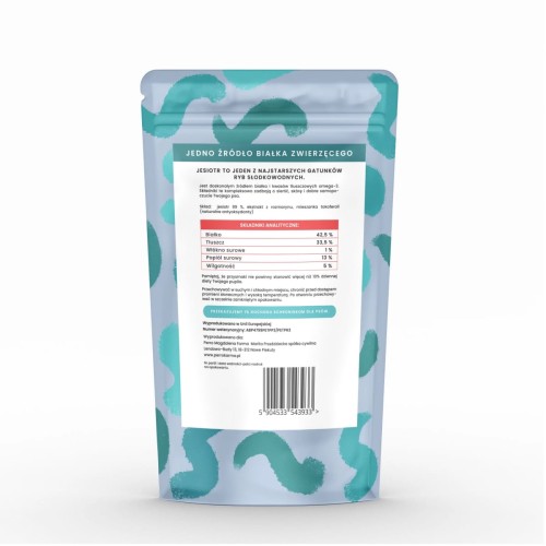 PERRO OCH ACH Jesiotr Przysmaki liofilizowane 40g Przysmaki dla psa