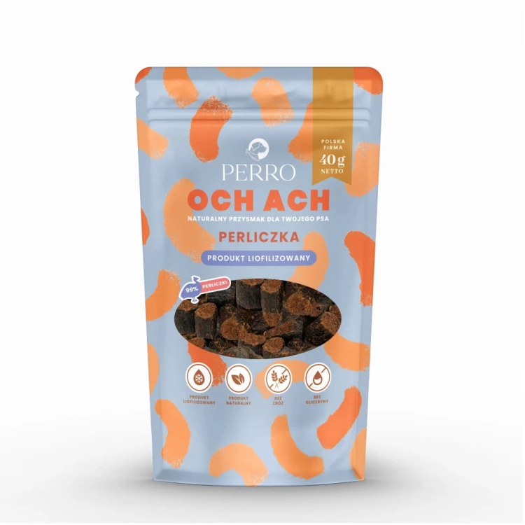 PERRO OCH ACH Perliczka Przysmaki liofilizowane 40g Przysmaki dla psa