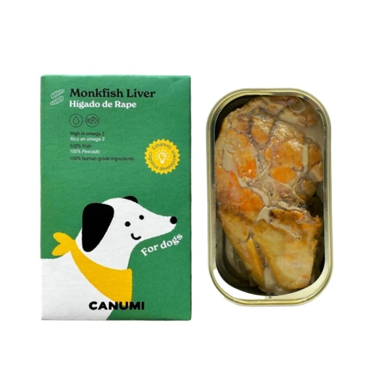 CANUMI Wątroba z żabnicy 115g Przysmaki dla psa