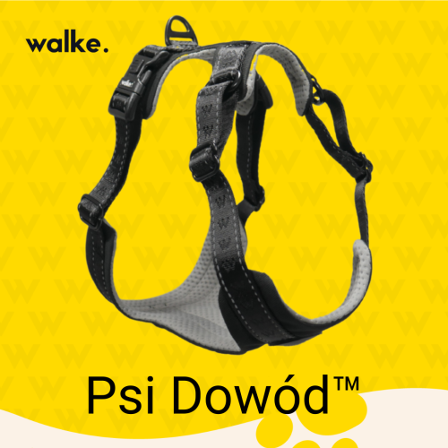 WalkeDog Szelki guard "Alius" dla psa z PSIM DOWODEM™ Rozmiar XS