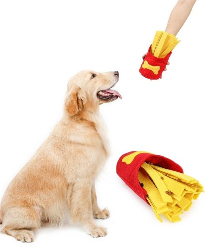 DOGLEMI Zabawka węchowa FRYTKI dla psa i kota