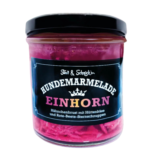 Stevi &amp; Schnück‘s Hundemarmelade Einhorn DŻEM DOBRY JEDNOROŻEC 275g