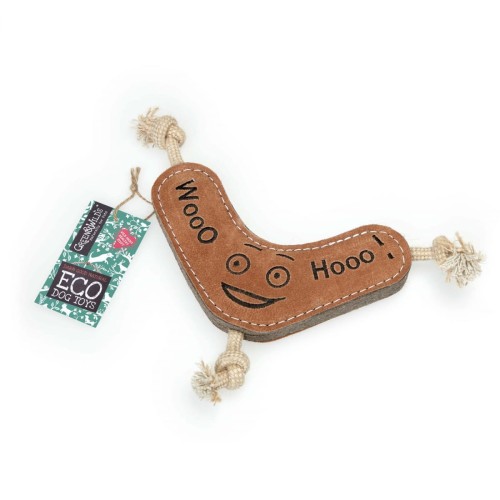 GREEN &amp; WILD'S Benny the Boomerang (Bumerang) zabawka ekologiczna dla psa