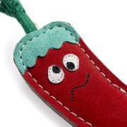 GREEN &amp; WILD'S Chad the Red Hot Chilli Pepper (Papryczka Chilli) zabawka ekologiczna dla psa
