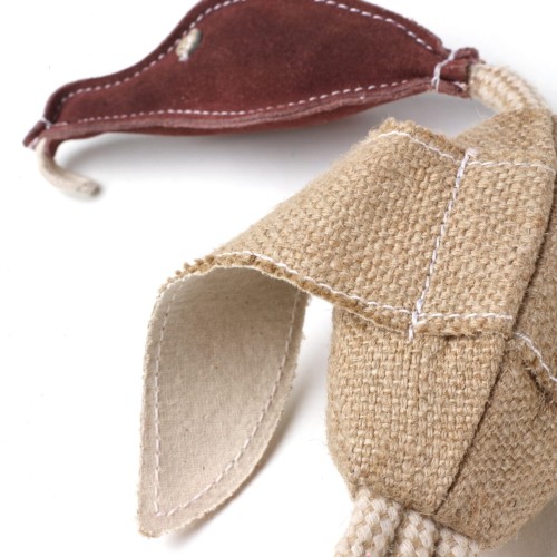 GREEN &amp; WILD'S Desmond the Duck (Kaczor) zabawka ekologiczna dla psa