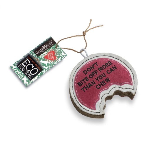 GREEN &amp; WILD'S Don't bite off more than you can Chew zabawka ekologiczna dla psa