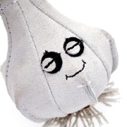 GREEN &amp; WILD'S Gary the Garlic (Czosnek) zabawka ekologiczna dla psa