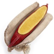 GREEN &amp; WILD'S Harry the Hot Dog zabawka ekologiczna dla psa