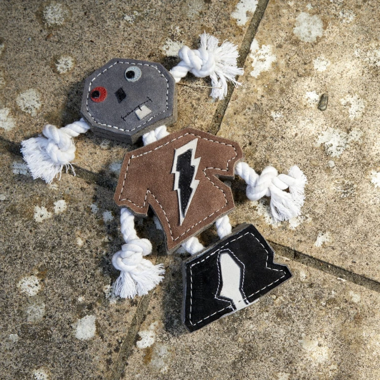 GREEN &amp; WILD'S I am a ROBOT, I will not harm you (Robot) zabawka ekologiczna dla psa