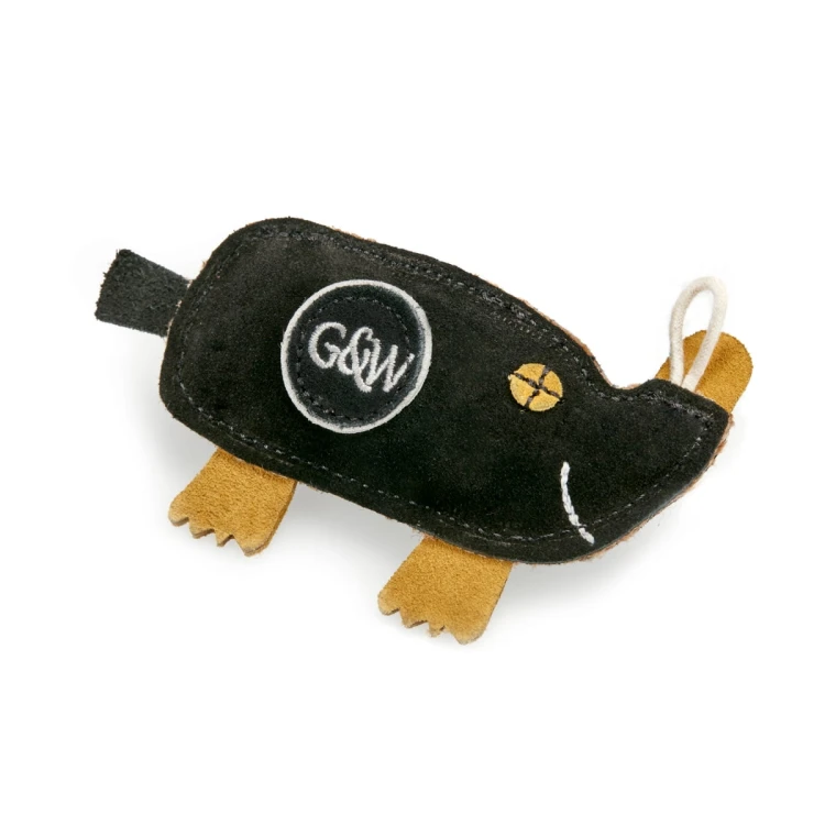 GREEN &amp; WILD'S Maggie the Mole (Kret) zabawka ekologiczna dla psa
