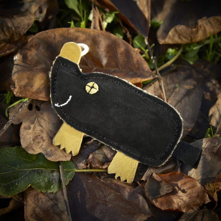 GREEN &amp; WILD'S Maggie the Mole (Kret) zabawka ekologiczna dla psa