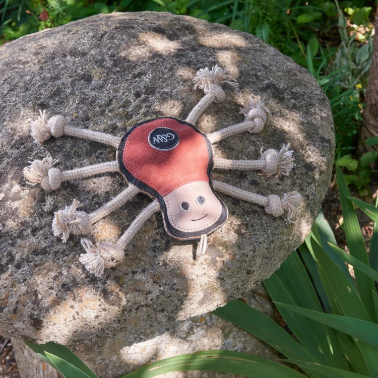 GREEN &amp; WILD'S Spike the Spider (Pajączek) zabawka ekologiczna dla psa