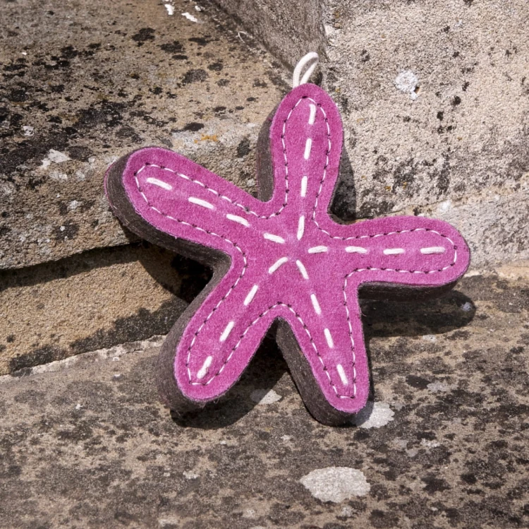 GREEN &amp; WILD'S Stanley the Starfish (Rozgwiazda) zabawka ekologiczna dla psa