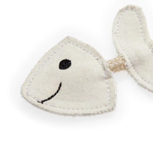 GREEN &amp; WILD'S Thin Lizzie the Bonefish (Rybie Ości) zabawka ekologiczna dla psa