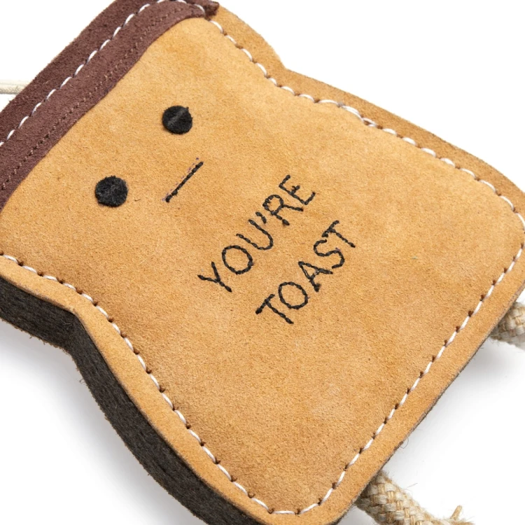 GREEN &amp; WILD'S You're Toast (Tost) zabawka ekologiczna dla psa