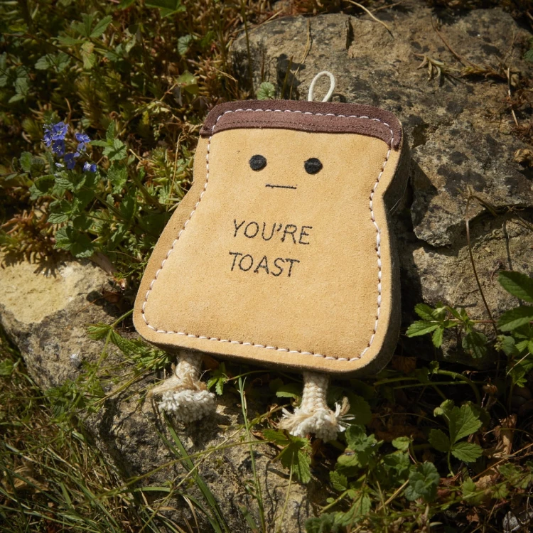 GREEN &amp; WILD'S You're Toast (Tost) zabawka ekologiczna dla psa