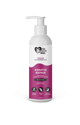 We Love Bark KERATIN REPAIR COAT BALM Berry Prebiotyczny balsam kondycjonujący do sierści 250ml