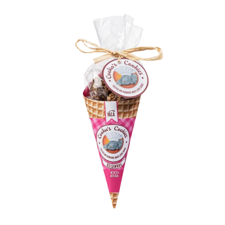 Cooka’s Cookies LITTLE BEEF KISSES Przysmaki dla psa z wołowiny 50g