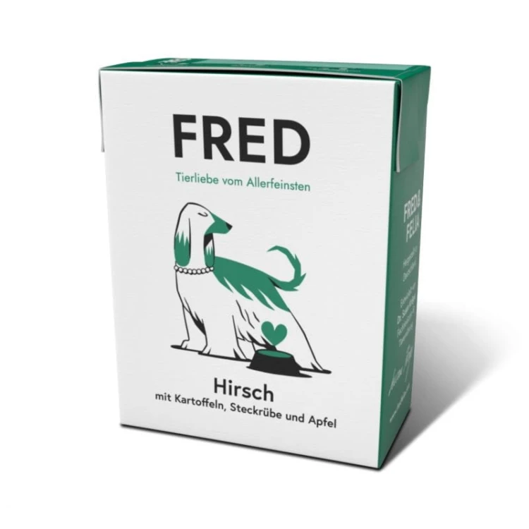 FRED Jeleń karma mokra dla psa 390g