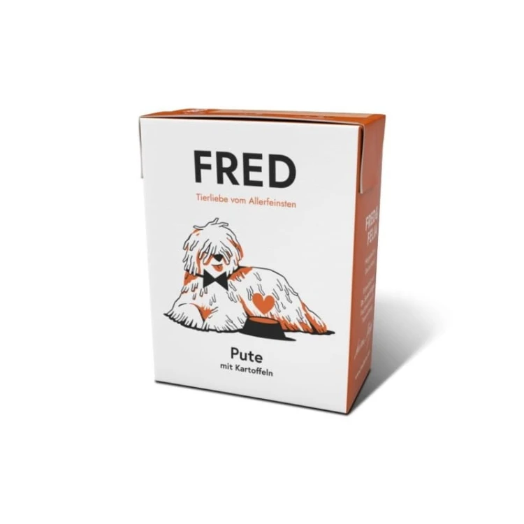 FRED Indyk z ziemniakami karma mokra dla psa 390g