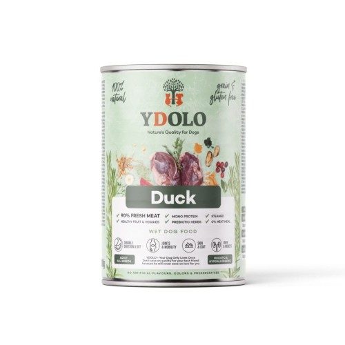 YDOLO Duck - kaczka - mokra karma dla psa 400g