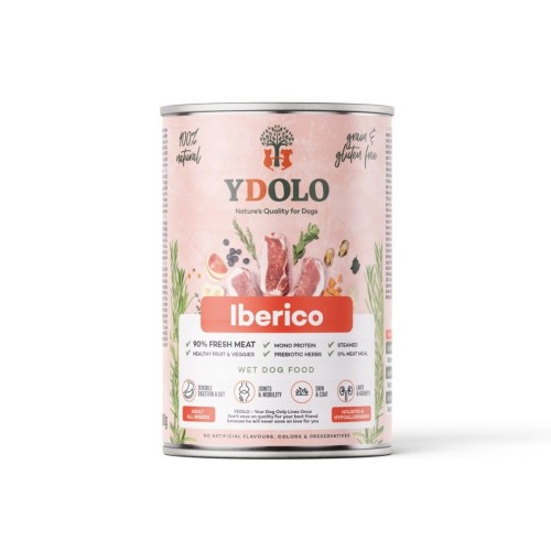 YDOLO Iberico - wieprzowina Iberico - mokra karma dla psa 400g