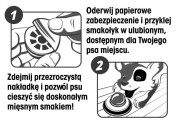 SLOW DOG Lizak z wołowiny z prebiotykiem i aminokwasami - duży Przysmak dla psa