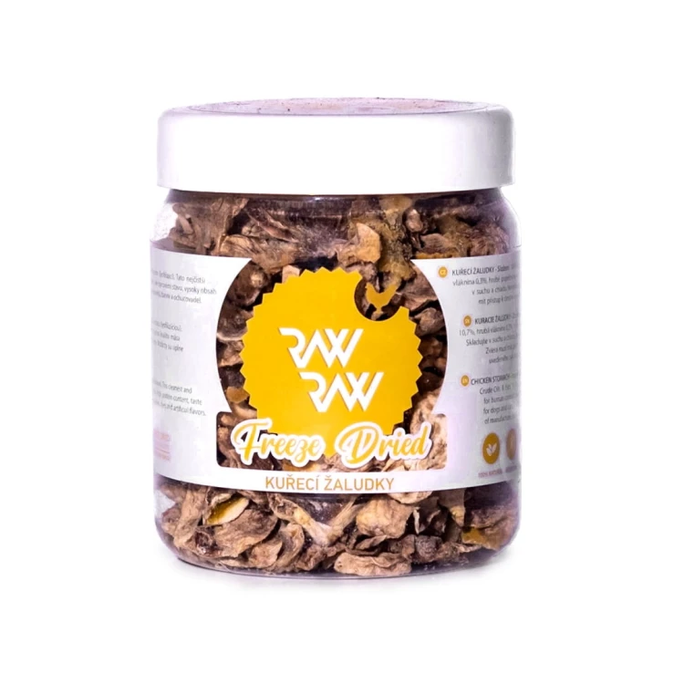 RAW RAW Liofilizowane żołądki z kurczaka 60g
