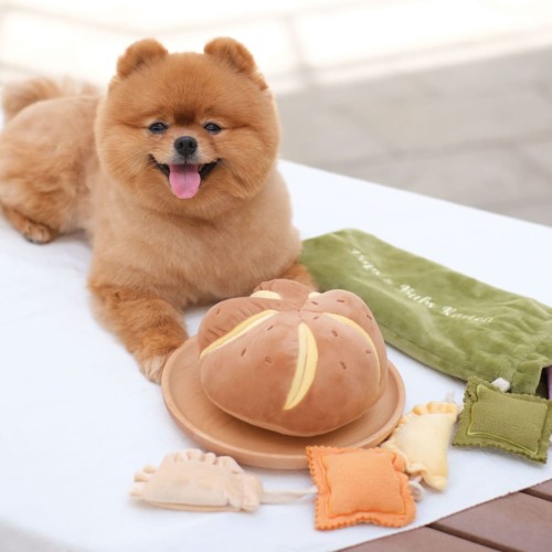 Pups &amp; Bubs CHEESY BREAD Serowa bułeczka zabawka węchowa  dla psa i kota