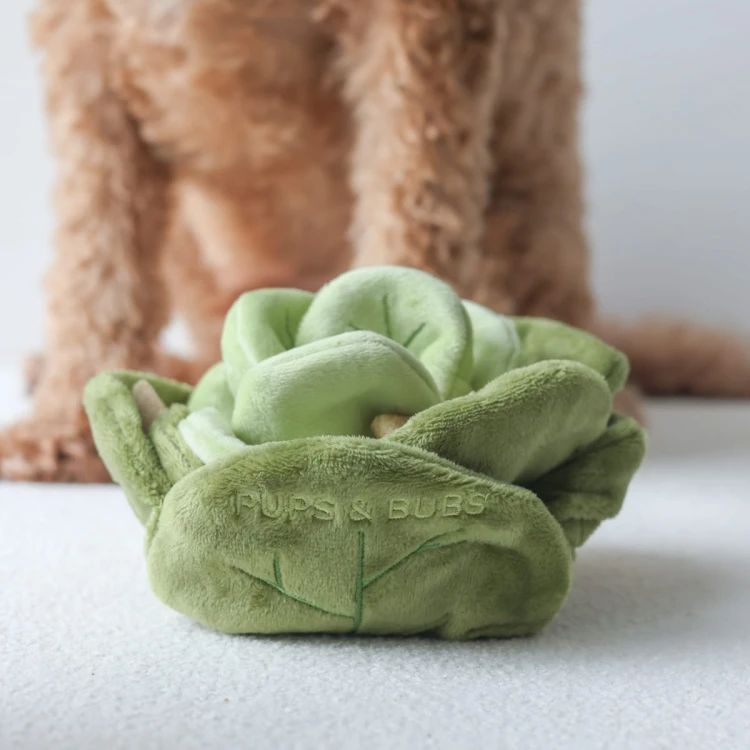 Pups &amp; Bubs SNUFFLE CABBAGE Kapusta zabawka węchowa  dla psa i kota
