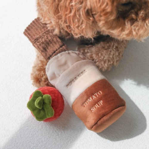 Pups &amp; Bubs TOMATO SOUP Zupa pomidorowa zabawka węchowa  dla psa i kota