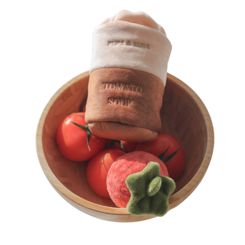 Pups &amp; Bubs TOMATO SOUP Zupa pomidorowa zabawka węchowa  dla psa i kota