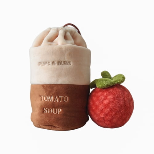 Pups &amp; Bubs TOMATO SOUP Zupa pomidorowa zabawka węchowa  dla psa i kota