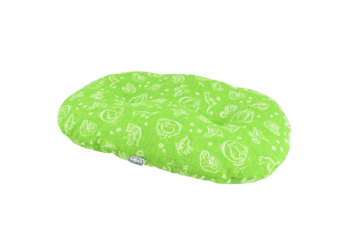 KIWI WALKER Kiwi&amp;Friends Cushions Włoskie i lekkie legowisko dla psa S zielone