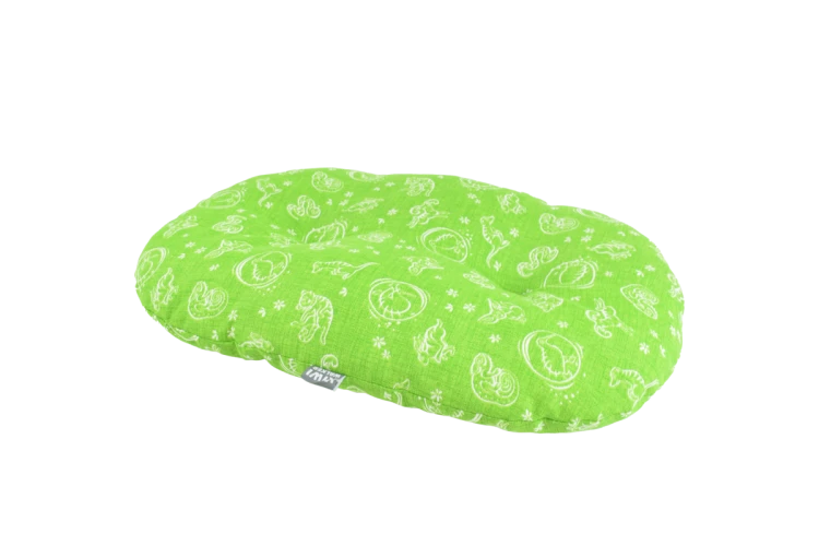 KIWI WALKER Kiwi&amp;Friends Cushions Włoskie i lekkie legowisko dla psa S zielone