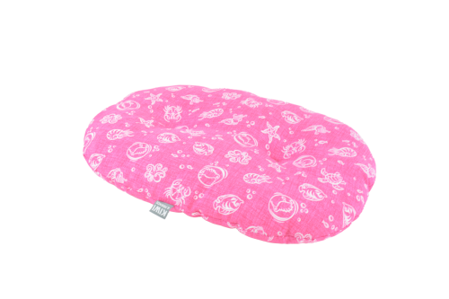 KIWI WALKER Kiwi&amp;Friends Cushions Włoskie i lekkie legowisko dla psa S różowe