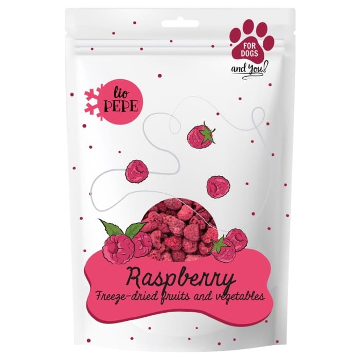Paka Zwierzaka Przysmak Lio PEPE Raspeberry (malina) 15g