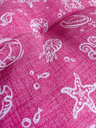 KIWI WALKER Kiwi&amp;Friends Cushions Włoskie i lekkie legowisko dla psa M różowe