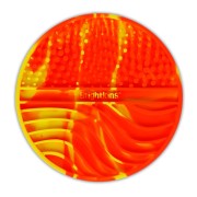 Brightkins TIE-DYE CIRCLE LICK MAT Mata do lizania