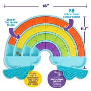 Brightkins Łamigłówka Gra CALMING RAINBOW &amp; LICK MATS