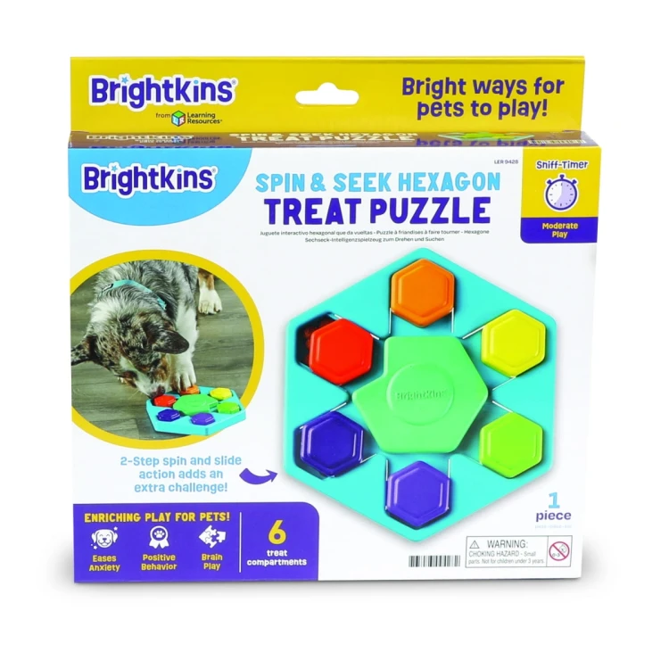 Brightkins Łamigłówka Gra SPIN &amp; SEEK HEXAGON