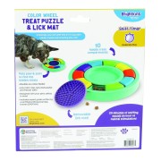 Brightkins Łamigłówka Gra COLOR WHEEL &amp; LICK MAT