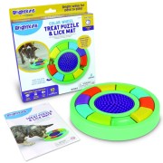 Brightkins Łamigłówka Gra COLOR WHEEL &amp; LICK MAT