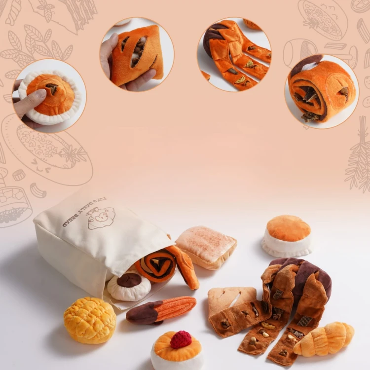 Nocciola Zabawka węchowa dla psa 11-w-1 PROSTO Z PIEKARNI